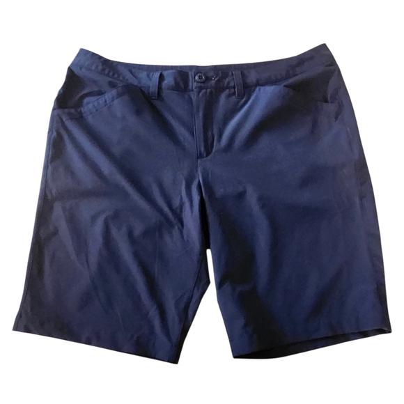 Eddie Bauer Black, Navy and Olive Nylon Hiking Bermuda Shorts Lot. Sz. 12 - Picture 4 of 13